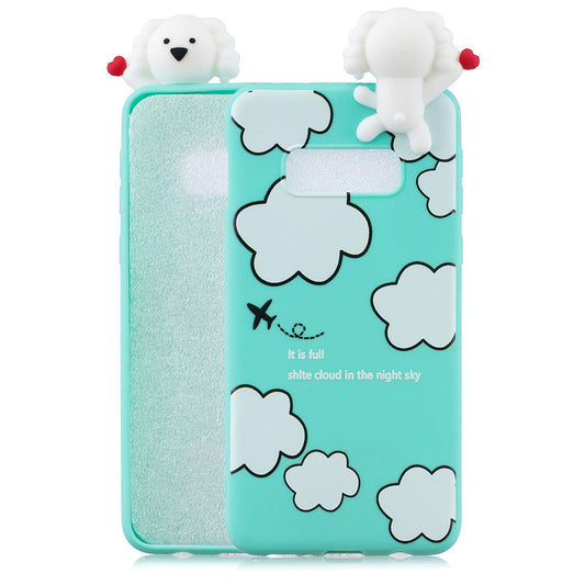 3D Cute Doll Pattern Printing TPU Case for Samsung Galaxy S10e