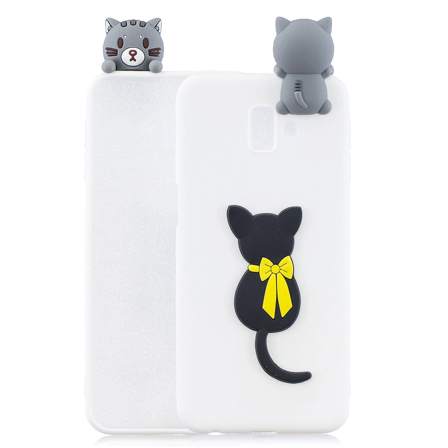 3D Cute Doll / Pattern Printing / TPU Phone Case for Samsung Galaxy J6 Plus J610F / J6 Prime
