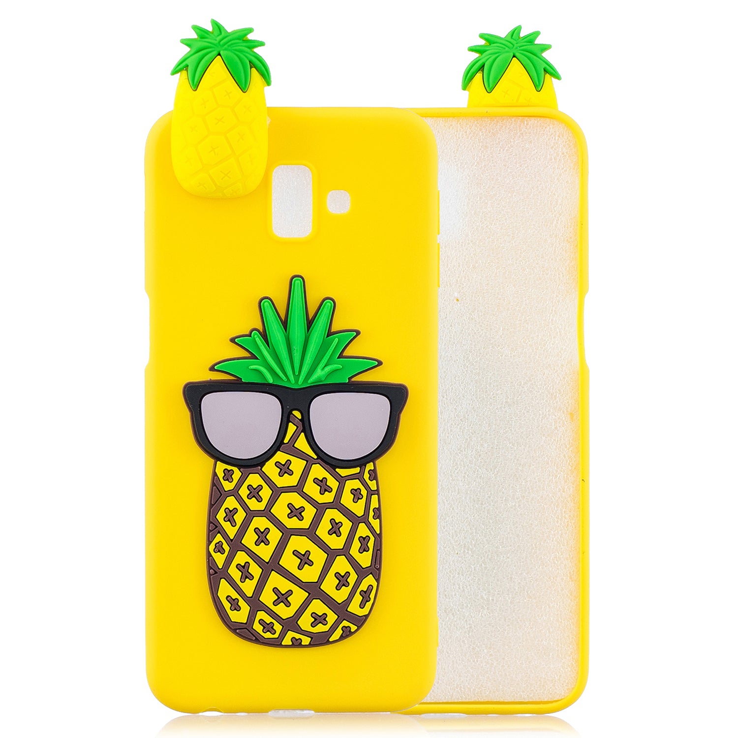 3D Cute Doll / Pattern Printing / TPU Phone Case for Samsung Galaxy J6 Plus J610F / J6 Prime