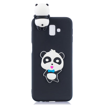 3D Cute Doll / Pattern Printing / TPU Phone Case for Samsung Galaxy J6 Plus J610F / J6 Prime