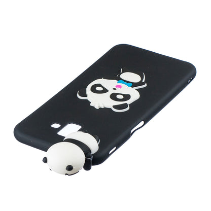 3D Cute Doll / Pattern Printing / TPU Phone Case for Samsung Galaxy J6 Plus J610F / J6 Prime