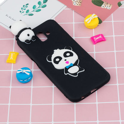 3D Cute Doll / Pattern Printing / TPU Phone Case for Samsung Galaxy J6 Plus J610F / J6 Prime