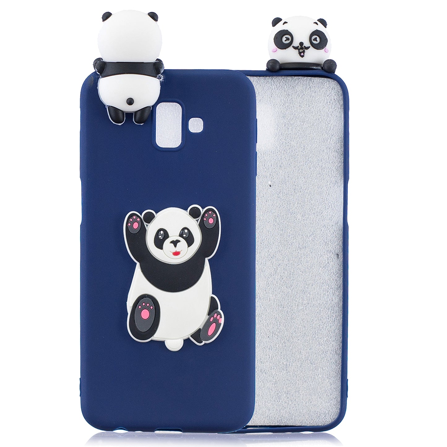 3D Cute Doll / Pattern Printing / TPU Phone Case for Samsung Galaxy J6 Plus J610F / J6 Prime