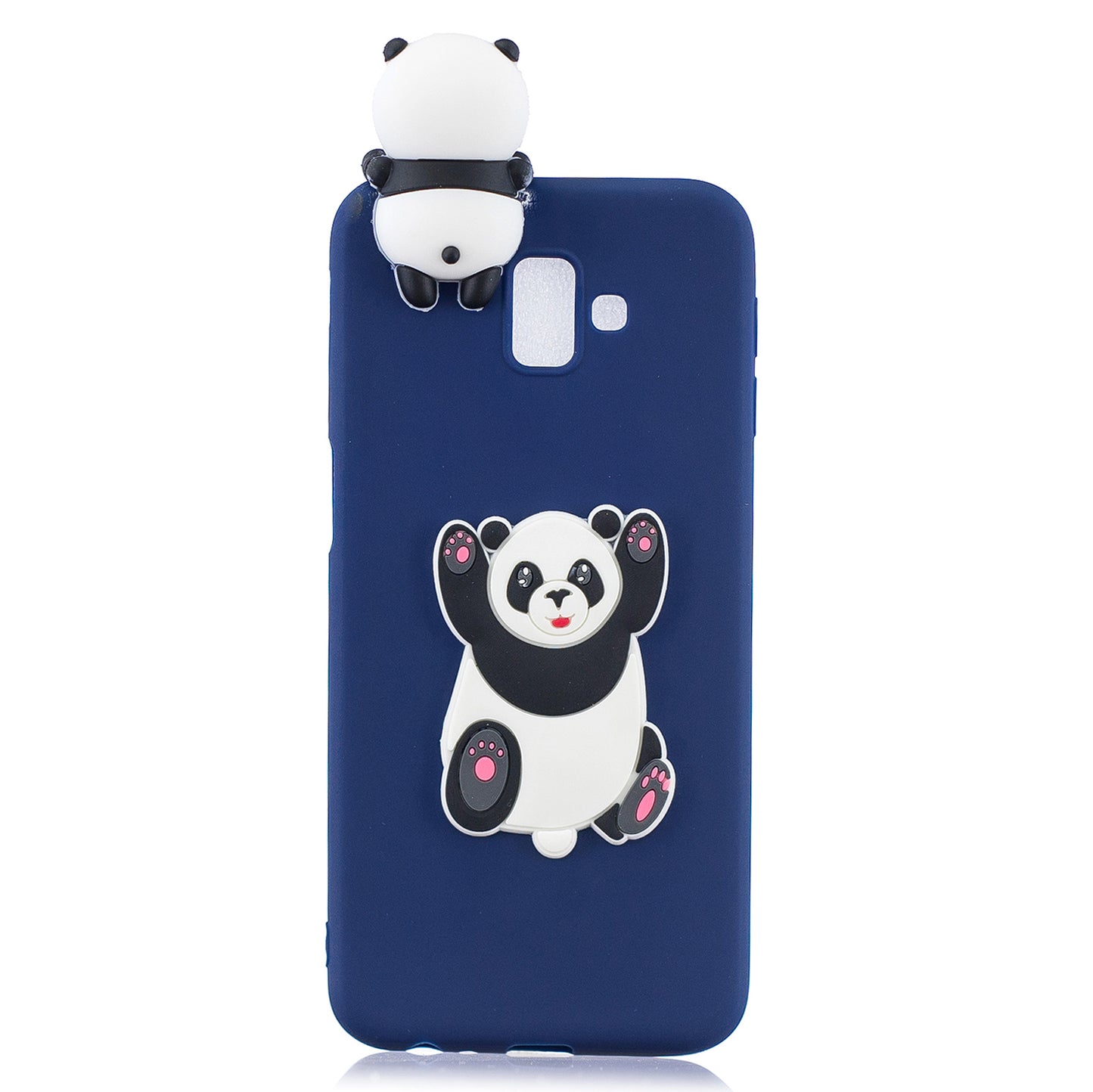 3D Cute Doll / Pattern Printing / TPU Phone Case for Samsung Galaxy J6 Plus J610F / J6 Prime