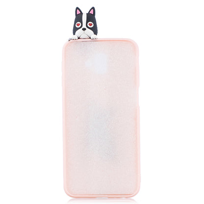 3D Cute Doll / Pattern Printing / TPU Phone Case for Samsung Galaxy J6 Plus J610F / J6 Prime