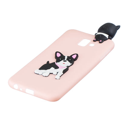3D Cute Doll / Pattern Printing / TPU Phone Case for Samsung Galaxy J6 Plus J610F / J6 Prime
