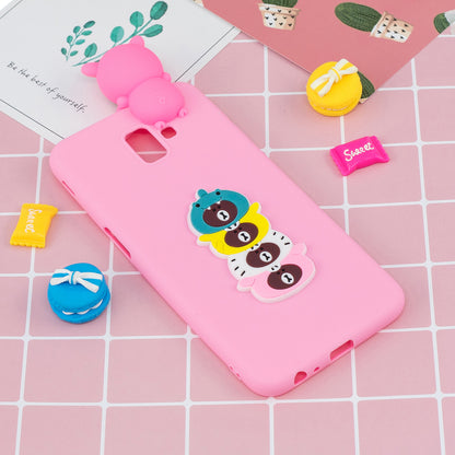 3D Cute Doll / Pattern Printing / TPU Phone Case for Samsung Galaxy J6 Plus J610F / J6 Prime