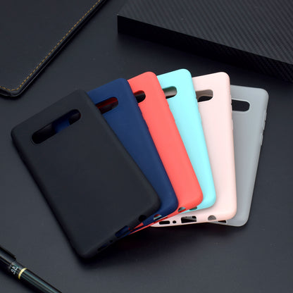 Matte TPU Soft Protective Phone Case for Samsung Galaxy S10 Plus
