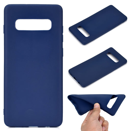 Matte TPU Soft Protective Phone Case for Samsung Galaxy S10 Plus