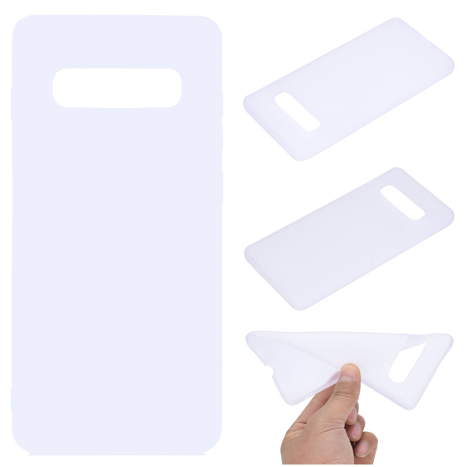 For Samsung Galaxy S10 Soft Matte TPU Gel Phone Casing