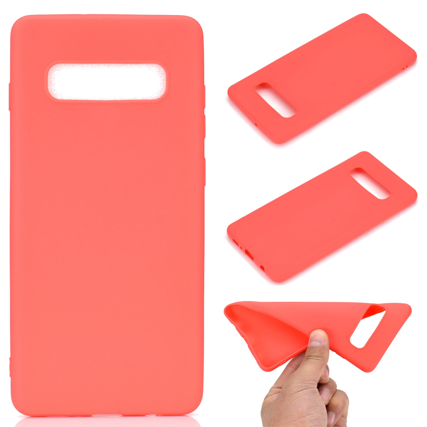 For Samsung Galaxy S10 Soft Matte TPU Gel Phone Casing