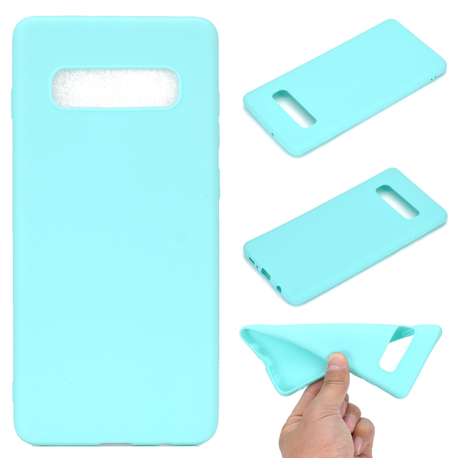 For Samsung Galaxy S10 Soft Matte TPU Gel Phone Casing