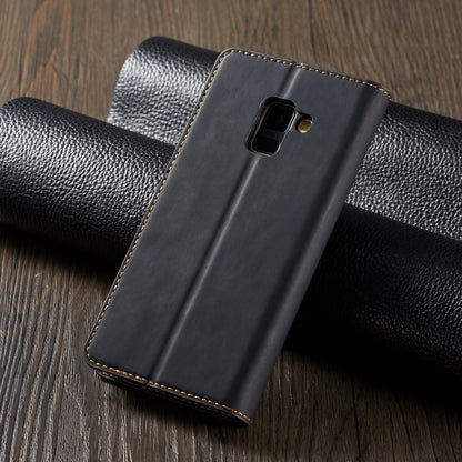 FORWENW Fantasy Series Silky Touch Leather Wallet Case for Samsung Galaxy A8 (2018)