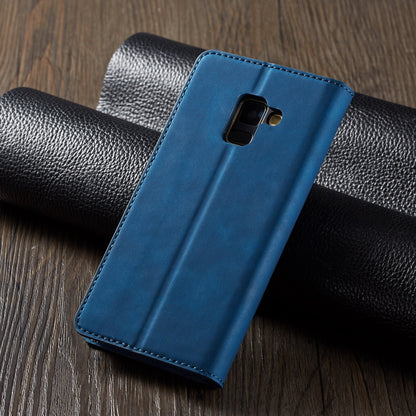 FORWENW Fantasy Series Silky Touch Leather Wallet Case for Samsung Galaxy A8 (2018)