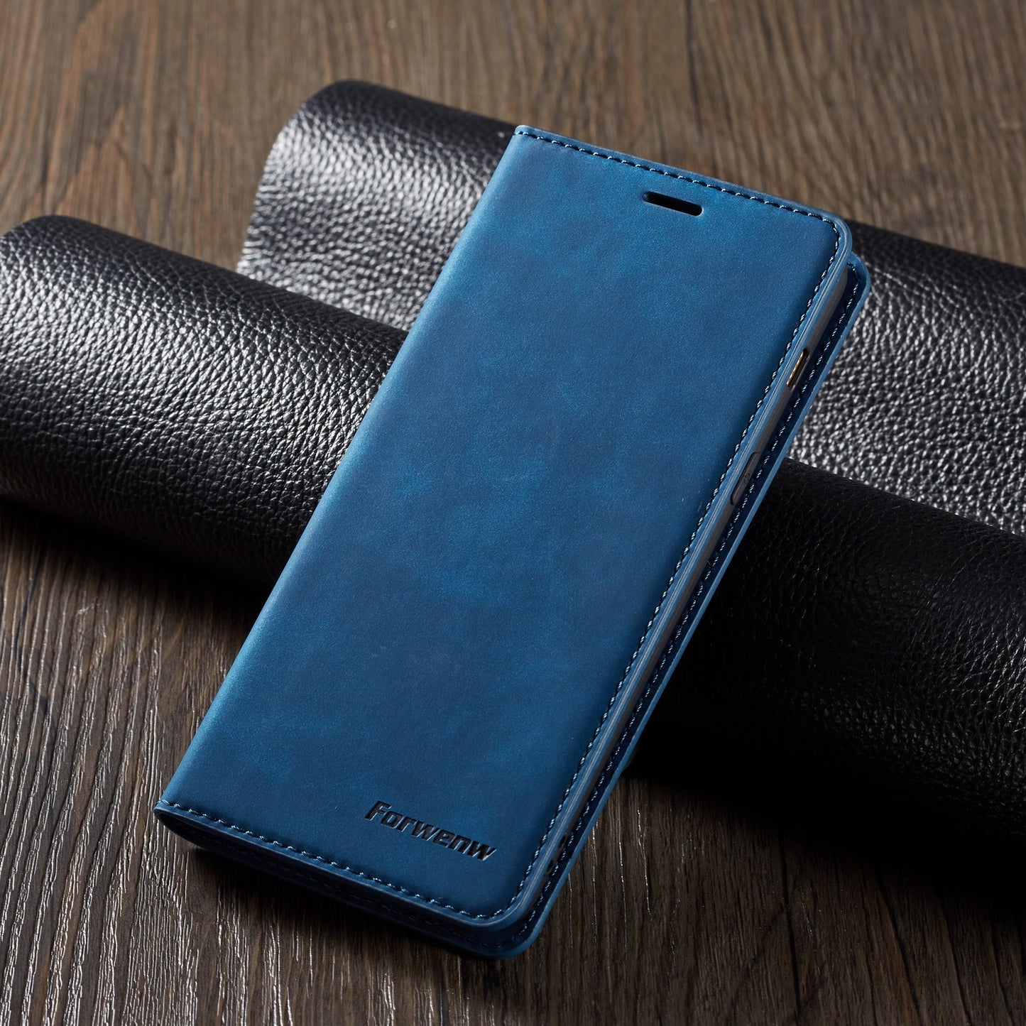 FORWENW Fantasy Series Silky Touch Leather Wallet Case for Samsung Galaxy A8 (2018)