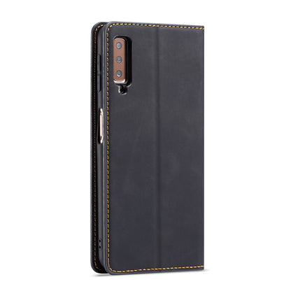 FORWENW Fantasy Series Silky Touch Leather Wallet Case for Samsung Galaxy A7 (2018)