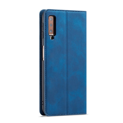 FORWENW Fantasy Series Silky Touch Leather Wallet Case for Samsung Galaxy A7 (2018)