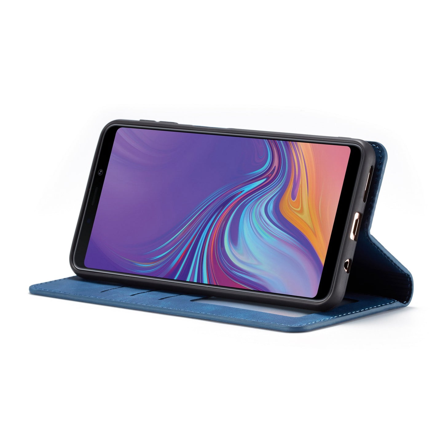 FORWENW Fantasy Series Silky Touch Leather Wallet Case for Samsung Galaxy A7 (2018)