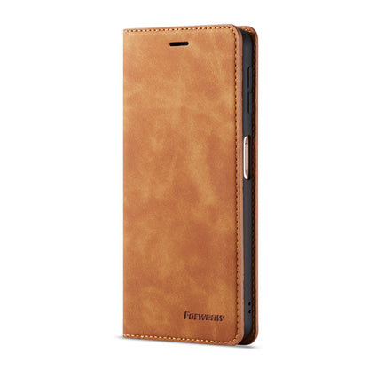 FORWENW Fantasy Series Silky Touch Leather Wallet Case for Samsung Galaxy A7 (2018)