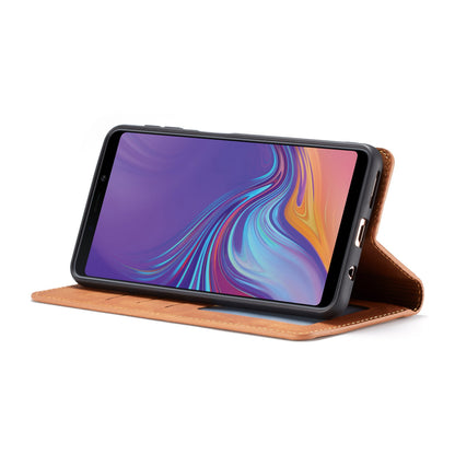 FORWENW Fantasy Series Silky Touch Leather Wallet Case for Samsung Galaxy A7 (2018)