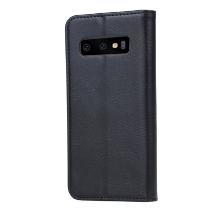 PU Leather Auto-absorbed Stand Wallet Phone Case for Samsung Galaxy S10