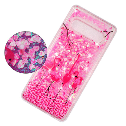 Dynamic Glitter Powder Sequins Patterned TPU Case for Samsung Galaxy S10