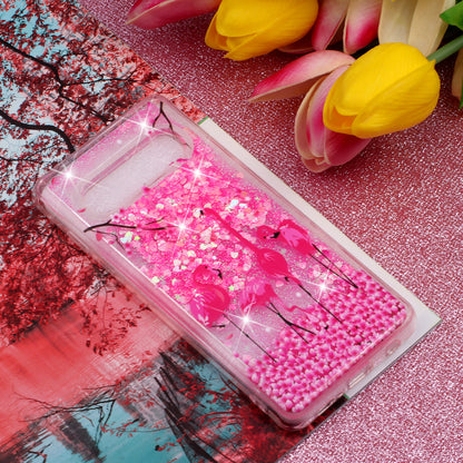 Dynamic Glitter Powder Sequins Patterned TPU Case for Samsung Galaxy S10