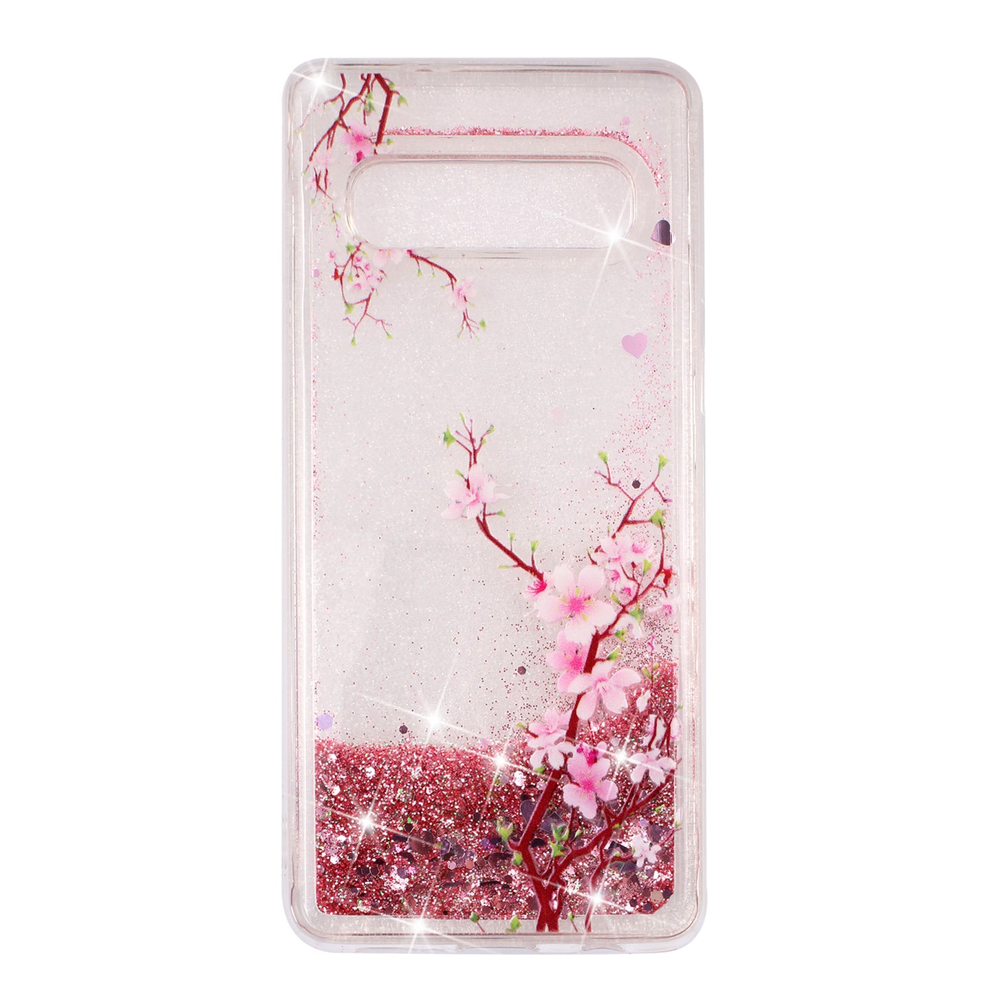 Dynamic Glitter Powder Sequins Patterned TPU Case for Samsung Galaxy S10