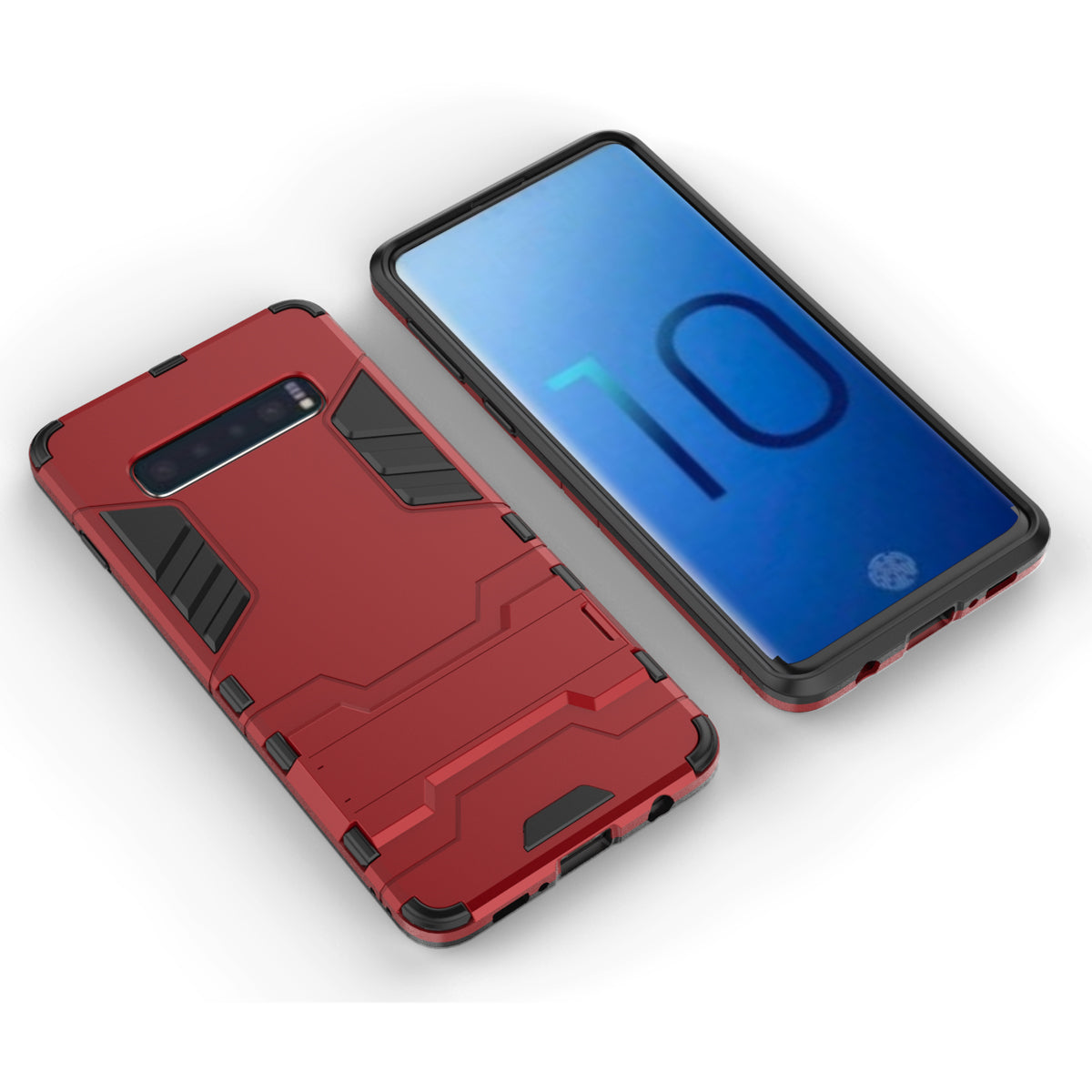 Cool Guard Kickstand PC TPU Hybrid Case for Samsung Galaxy S10