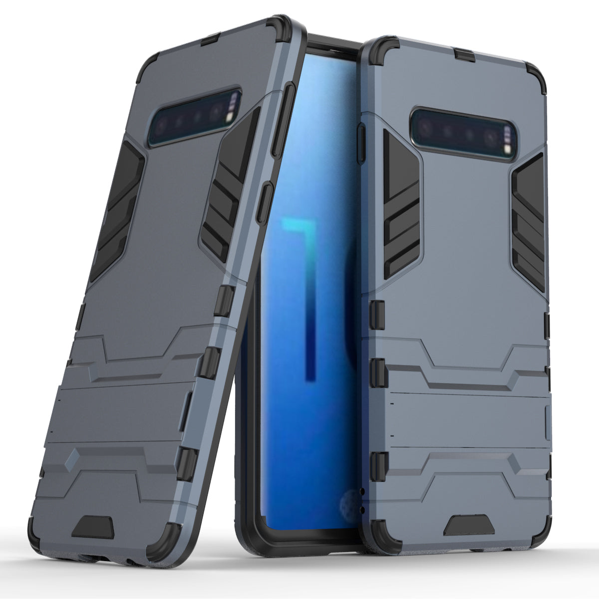 Cool Guard Kickstand PC TPU Hybrid Case for Samsung Galaxy S10