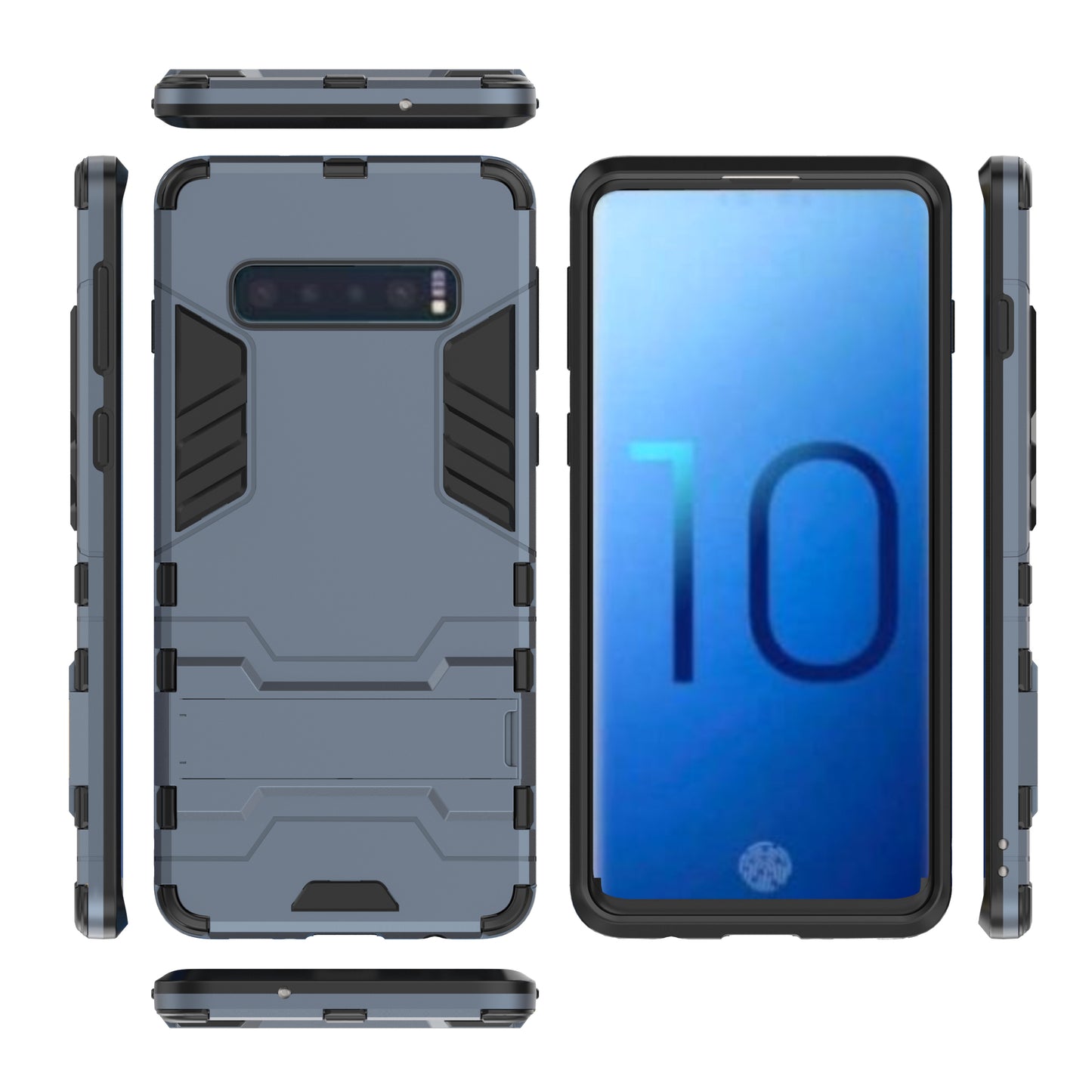 Cool Guard Kickstand PC TPU Hybrid Case for Samsung Galaxy S10