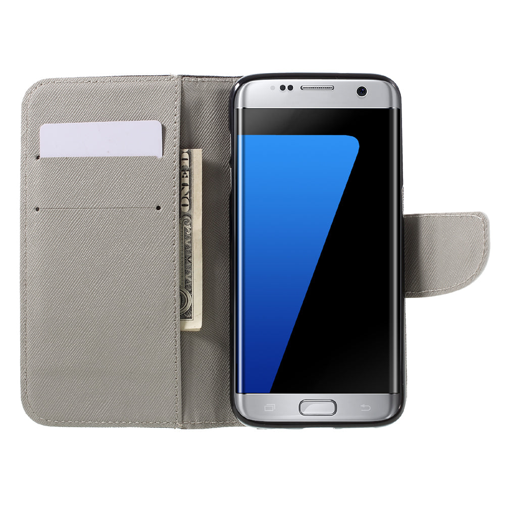 Wallet Leather Stand Case for Samsung Galaxy S7 edge G935