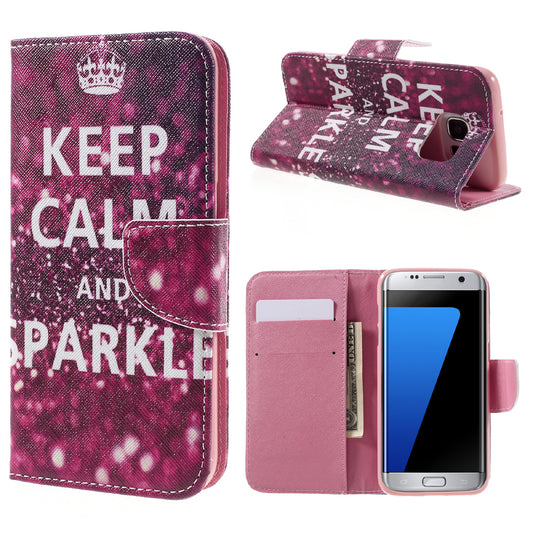 Wallet Leather Stand Case for Samsung Galaxy S7 edge G935