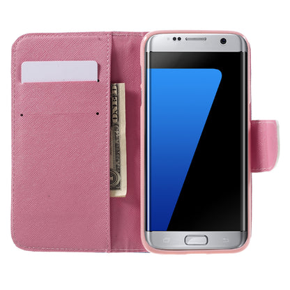 Wallet Leather Stand Case for Samsung Galaxy S7 edge G935