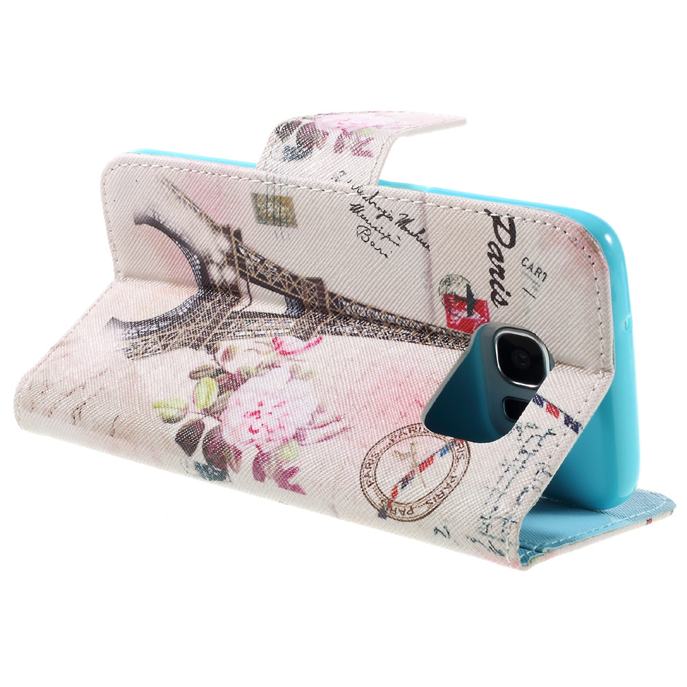 Wallet Leather Stand Case for Samsung Galaxy S7 edge G935