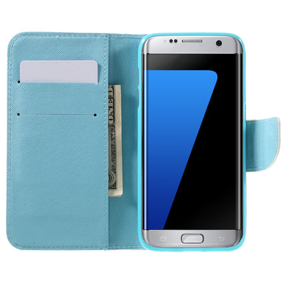 Wallet Leather Stand Case for Samsung Galaxy S7 edge G935