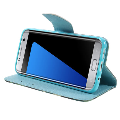 Wallet Leather Stand Case for Samsung Galaxy S7 edge G935