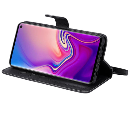 Magnetic KT Leather Series-3 Detachable 2-in-1 Wallet Leather Stand Case for Samsung Galaxy S10