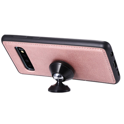 Magnetic KT Leather Series-3 Detachable 2-in-1 Wallet Leather Stand Case for Samsung Galaxy S10