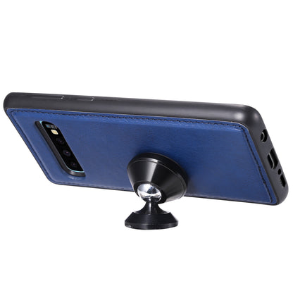 Magnetic KT Leather Series-3 Detachable 2-in-1 Wallet Leather Stand Case for Samsung Galaxy S10