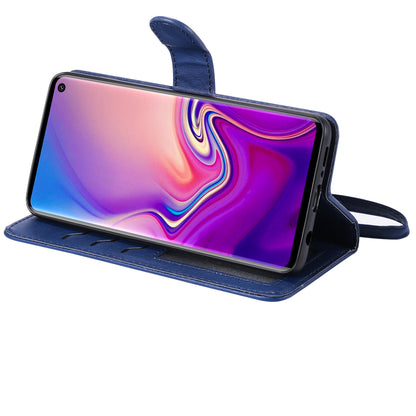 Magnetic KT Leather Series-3 Detachable 2-in-1 Wallet Leather Stand Case for Samsung Galaxy S10