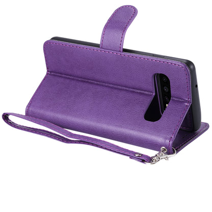 Magnetic KT Leather Series-3 Detachable 2-in-1 Wallet Leather Stand Case for Samsung Galaxy S10