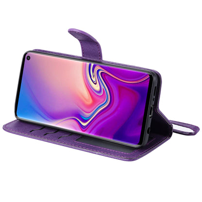 Magnetic KT Leather Series-3 Detachable 2-in-1 Wallet Leather Stand Case for Samsung Galaxy S10