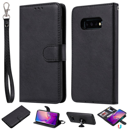 Magnetic KT Leather Series-3 Detachable 2-in-1 PU Leather Case for Samsung Galaxy S10e