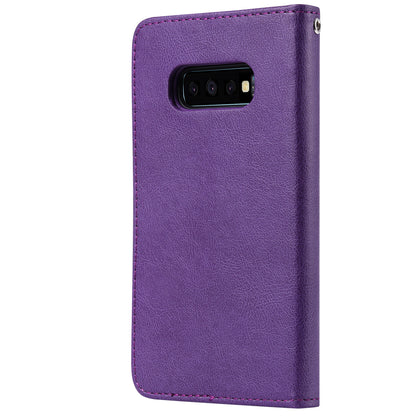 Magnetic KT Leather Series-3 Detachable 2-in-1 PU Leather Case for Samsung Galaxy S10e