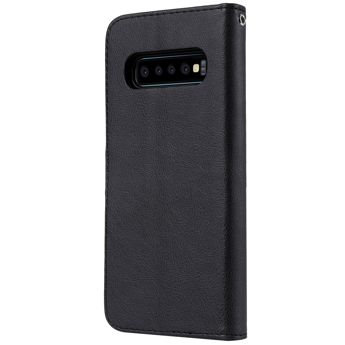 Magnetic KT Leather Series-3 Detachable 2-in-1 PU Leather Case for Samsung Galaxy S10 Plus