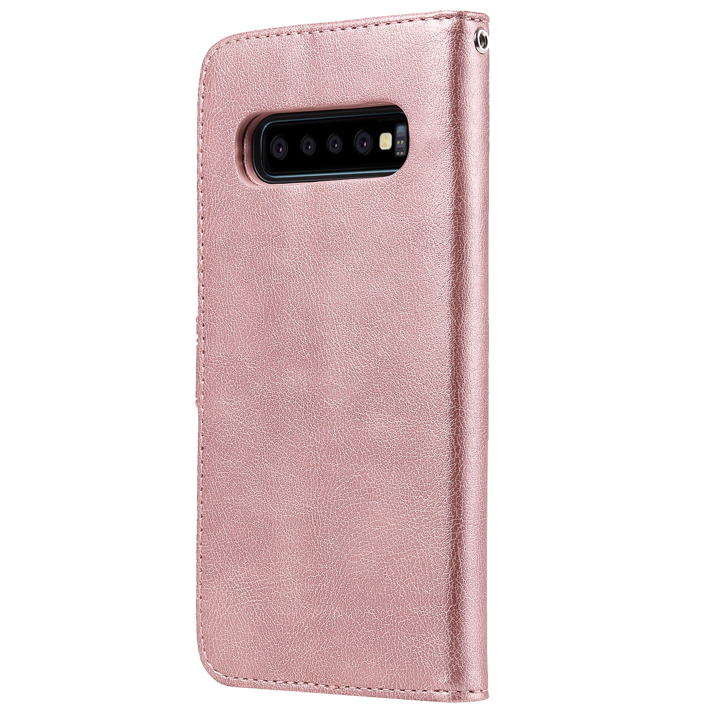 Magnetic KT Leather Series-3 Detachable 2-in-1 PU Leather Case for Samsung Galaxy S10 Plus