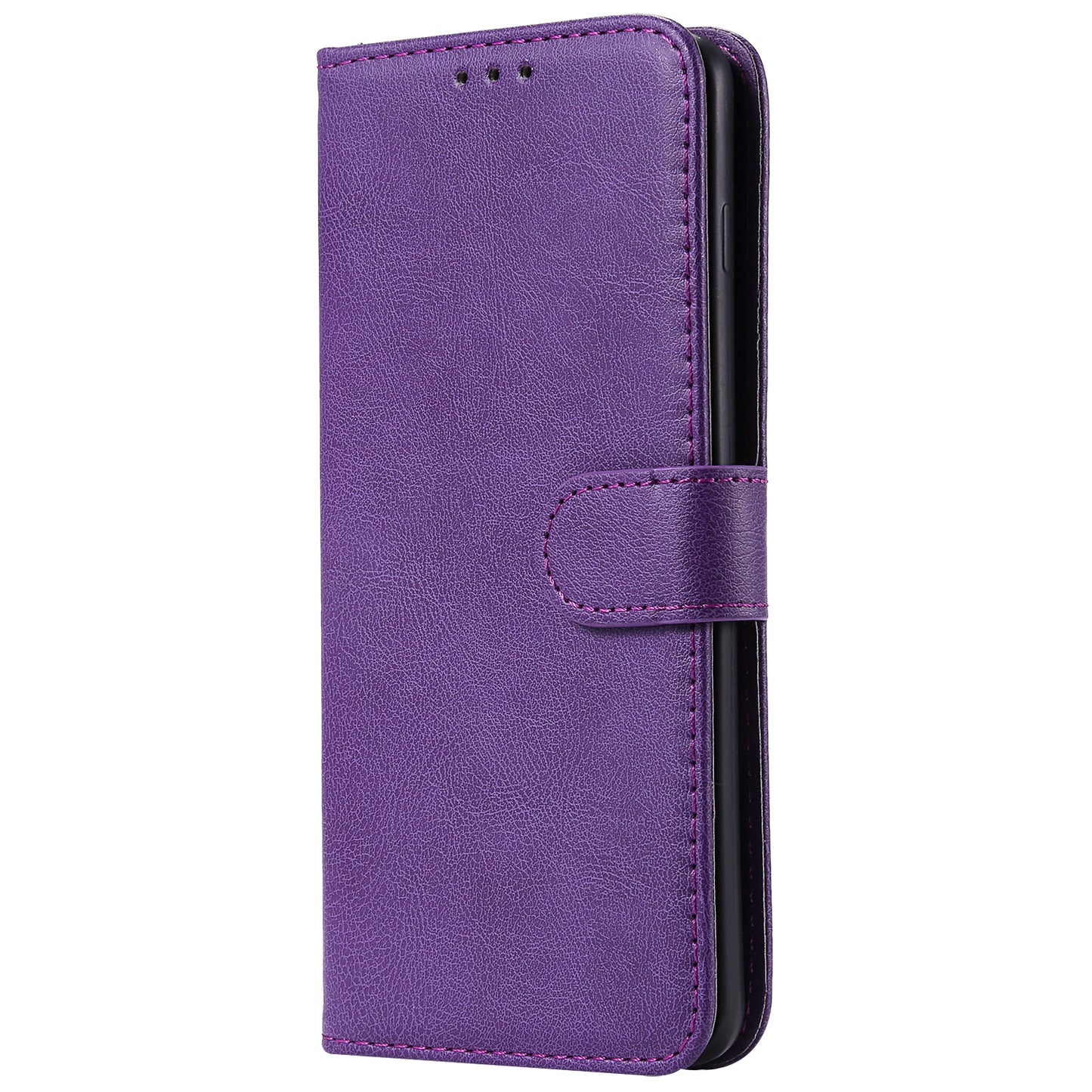Magnetic KT Leather Series-3 Detachable 2-in-1 PU Leather Case for Samsung Galaxy S10 Plus