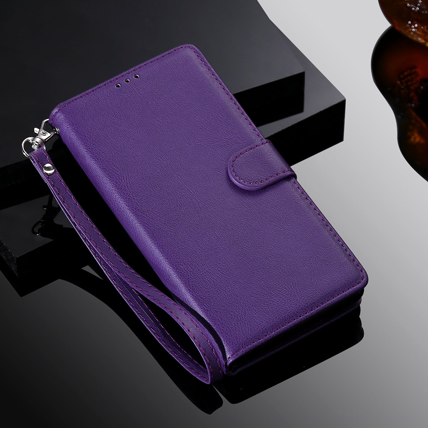 Magnetic KT Leather Series-3 Detachable 2-in-1 PU Leather Case for Samsung Galaxy S10 Plus