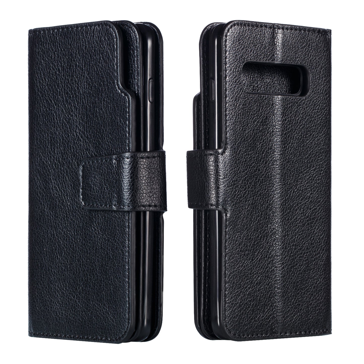 [9 Card Slots] Crazy Horse Leather Wallet Shell for Samsung Galaxy S10